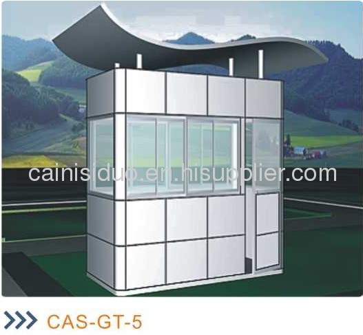 Stainles steel booth