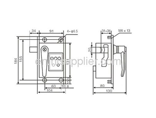 Elctromagnetic lock