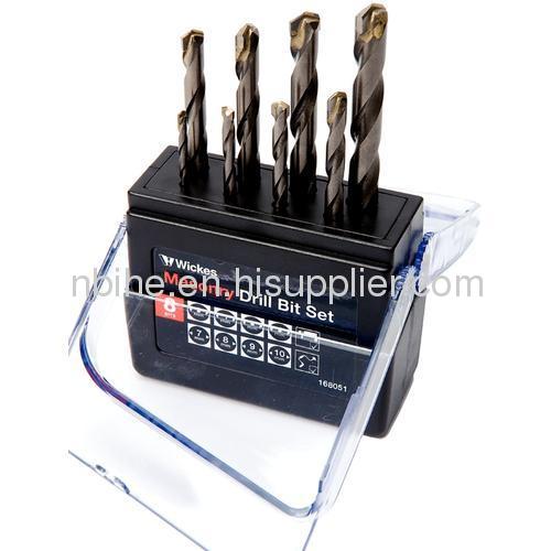 DIN8039 Multi purpose Milled flute Masonry Drill Bit transparent plastic box