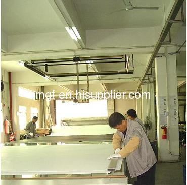 Pole floor standing projection screen