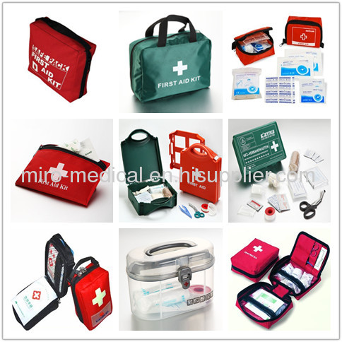 Muliti-layers oxford material small but big volume outdoor first aid kit