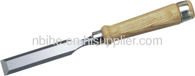 FSC certificate carbon steel wood chisel with wooden handle