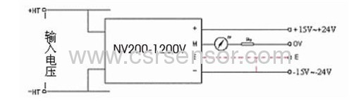 NV200-1200V Voltage Transducer 