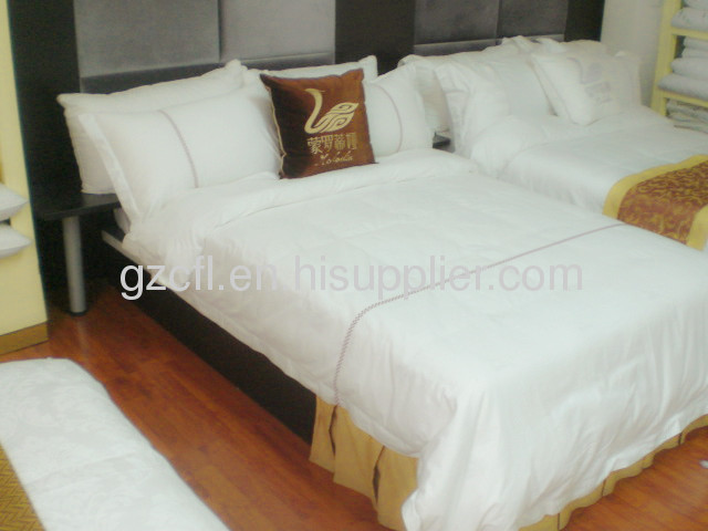 100% cotton hotel bedding set