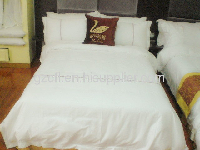 100% cotton hotel bedding set