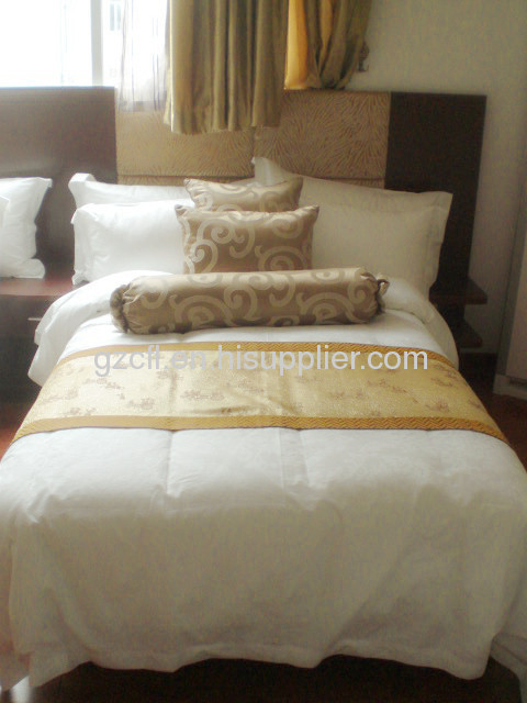 Hot sales, 100% cotton hotel bedding set