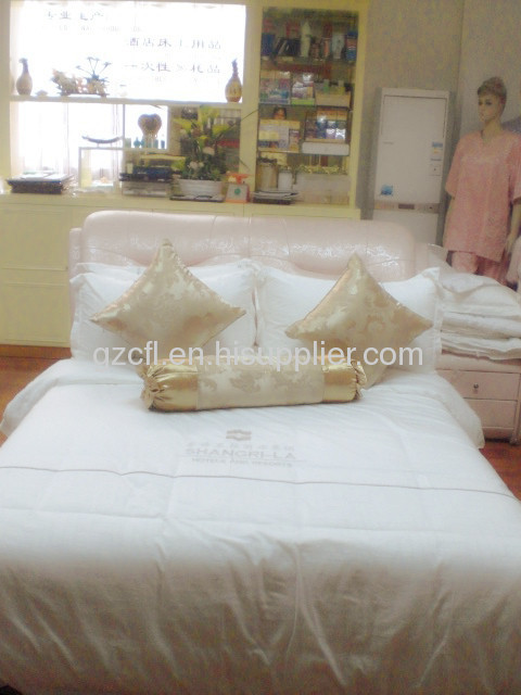 100%cotton hotel bedding set 5pcs