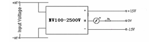 NV100-2500V Voltage Transducer 