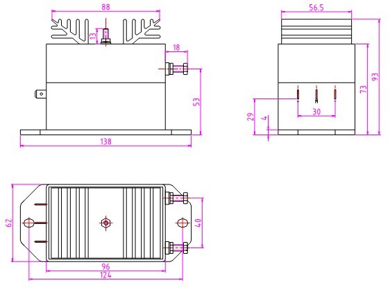 NV100-1000V/SP6 Voltage Transducer 