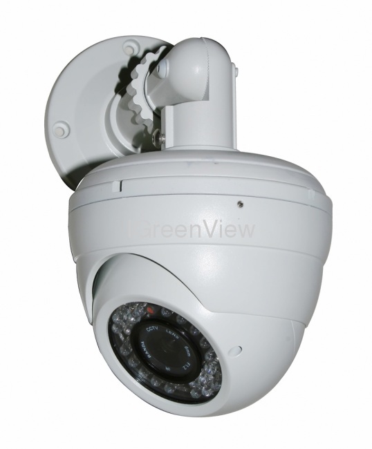 3.5 Vandalproof IR Dome Camera with 2.8-10mm Manual Zoom Lens