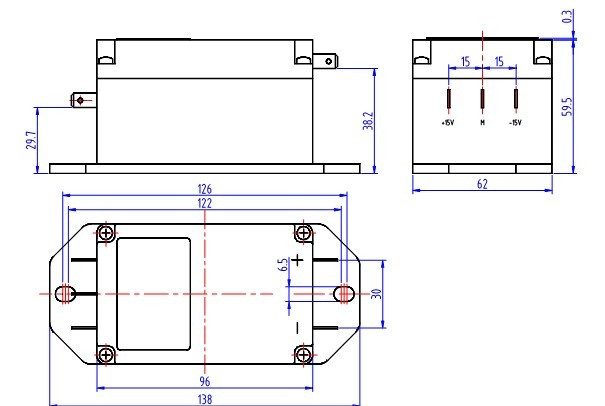 NV100-800V Voltage Transducer 