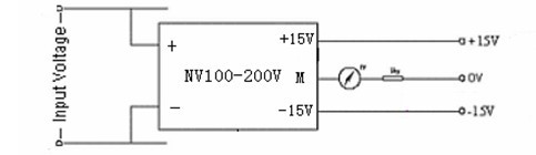 NV100-200V Voltage Transducer 