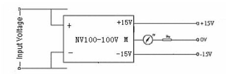 NV100-100V Voltage Transducer 