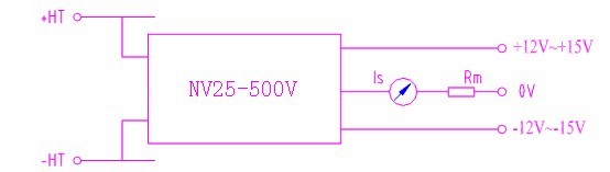 NV25-500V Voltage Transducer 