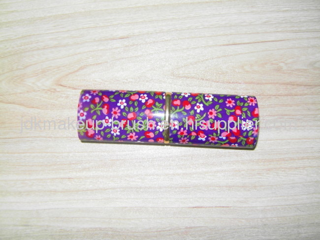 Retractable Make-Up Brush flower pattern