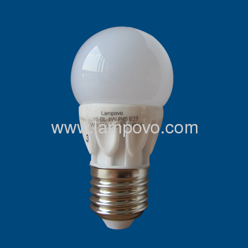  P45 E27 SMD2835 4W LED BULB