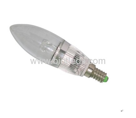 3W High Power led candle bulb E14 base