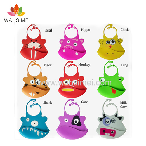 Hot Selling Silicone Baby Bibs With Different Design