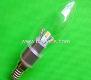 3W E14 6SMD led candle bulb