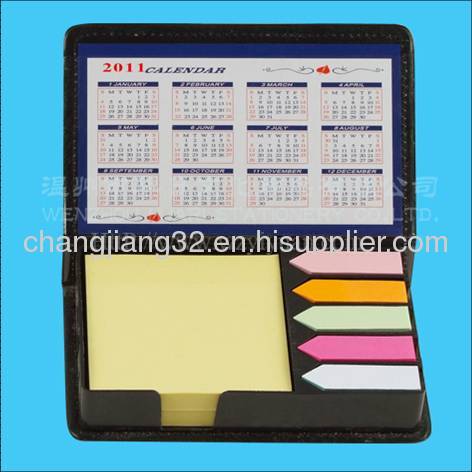 Sticky Pad in Leather BoxHZ-820