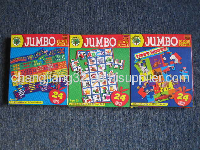 Jumbo floor 24pcs puzzle