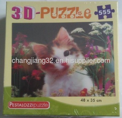 555 Pieces 3D-Puzzle
