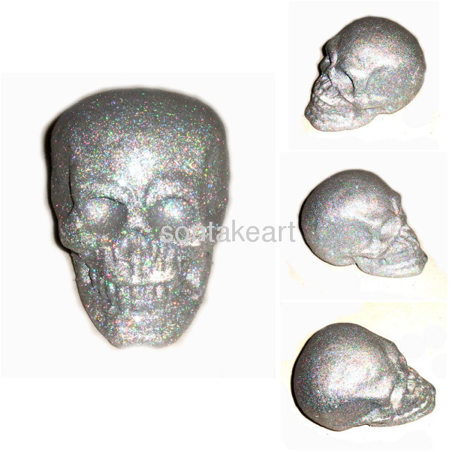 7 GLITTER SKULL