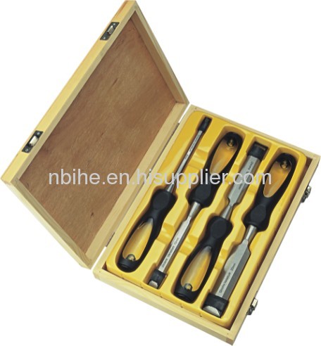 NEW 6pc PROFESSIONAL WOOD CARVING HAND CHISEL TOOL SET Hobby Arts Craft Tools 