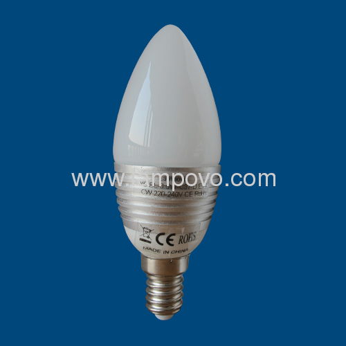 C37 E14 SMD2835 4W DIMMABLE LED BULB 