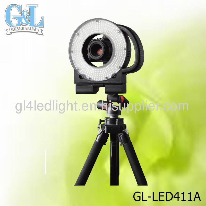 GL-LED411A battery operated led camera ring light 