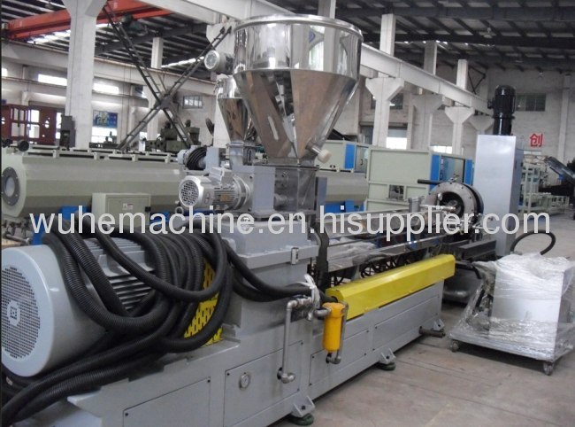 parallel double screw extruder 