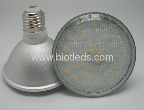 7W E27 40 SMD PAR30 led light