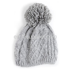 2012 Fashion Womens Winter Chunky Knitted Wool Hats