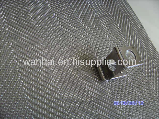 twill weave plain steel wire cloth