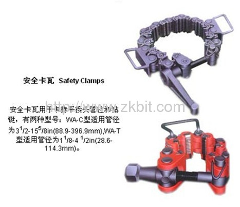 supply high quality WA-C & WA-T Safety Clamps