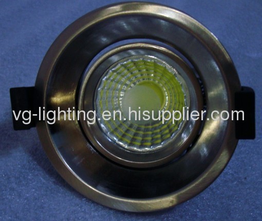 Dia 95X85mm 7W Round adjustable COB LED sopt lights