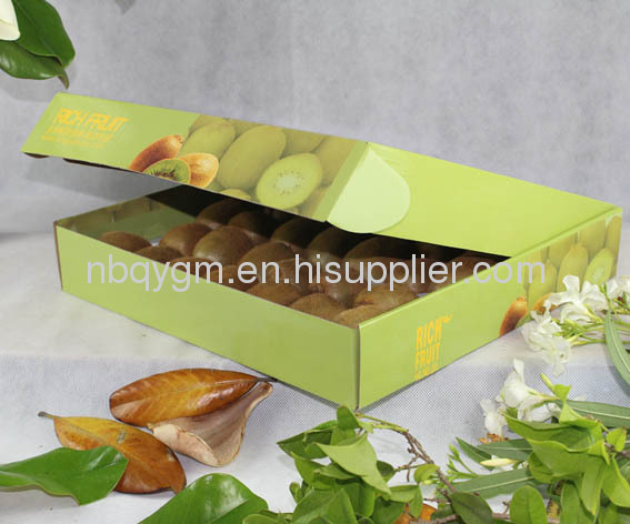 Coloful printed Die-Cutting Boxes with B flute