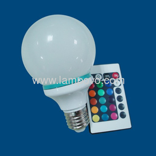 LED BULB RGB E27 SMD5050 0.9W 