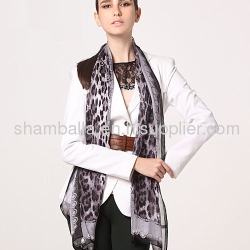 Leopard Hermes Silk Scarf Pashmina Scarves Shawls Wholesale