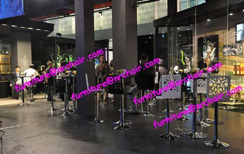 Shanghai wholesale acrylic swivel counter luxury bar stool