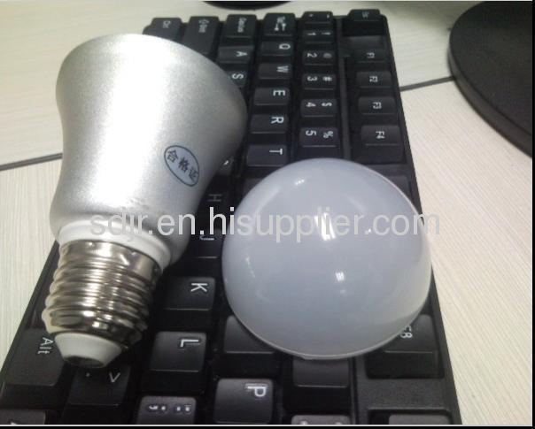 Energy saving AC85-265V E27 7W LED bulb light