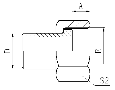 2WE BUTT-WELD TUBE/METRIC FEMALE O-RING HYDRAULIC ADAPTER FITTING ELBOW PIPE FITTING 