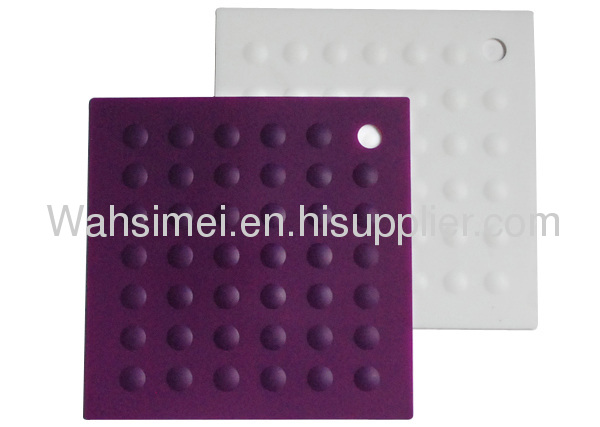 Customized shape heat resistant silicon mats