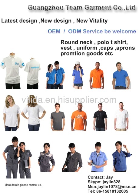 100% cotton 180-220gms promotional t shirt