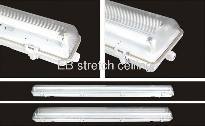 T5 1*35w IP65 industrial waterproof fluorescent ceiling lighting fixtures