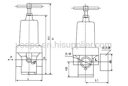 qtyh-08,qtyh-10,qtyh High-pressure air regulator