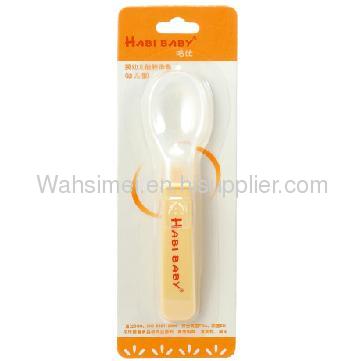 New Fashion And Cute Flexible Silicone Baby Spoons