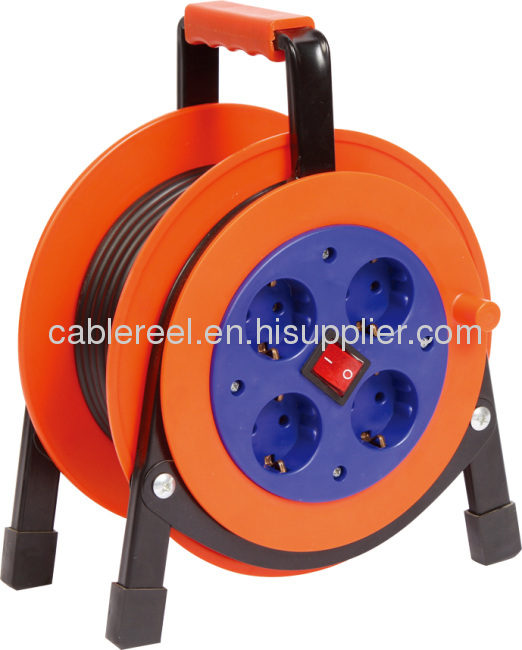 German Cord reel with circuit Breaker