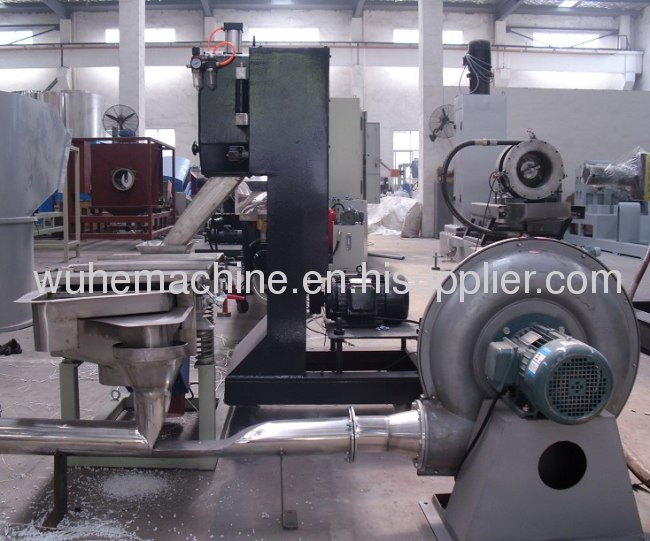 waste plastic pelletizing machine 