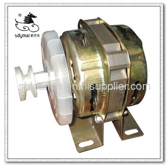 Ac washing machine motor and spin motor